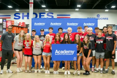 Former NFL Player C.J. Goodwin Helps Academy Celebrate Ohio Valley Opening